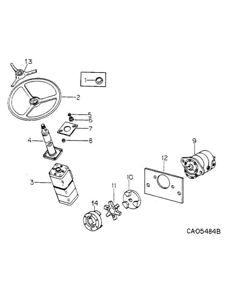 Схема запчастей Case IH 4386 - (10-24) - HYDRAULICS, HYDRAULIC PUMPS AND MOUNTING (07) - HYDRAULICS