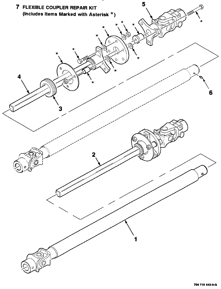 Схема запчастей Case IH 8880 - (05-016) - STEERING ASSEMBLY (S.N. CFH0155001 THRU CFH0155599) (41) - STEERING