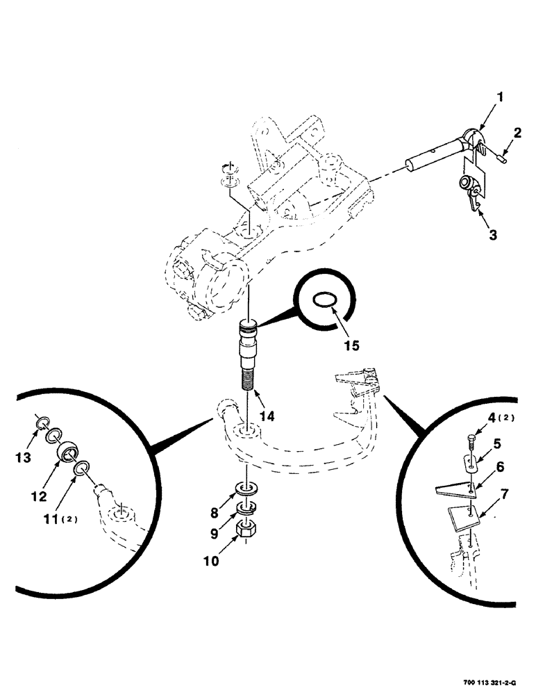 Схема запчастей Case IH 8590 - (06-14) - KNOTTER HEAD ASSEMBLY, (CONT) (14) - BALE CHAMBER