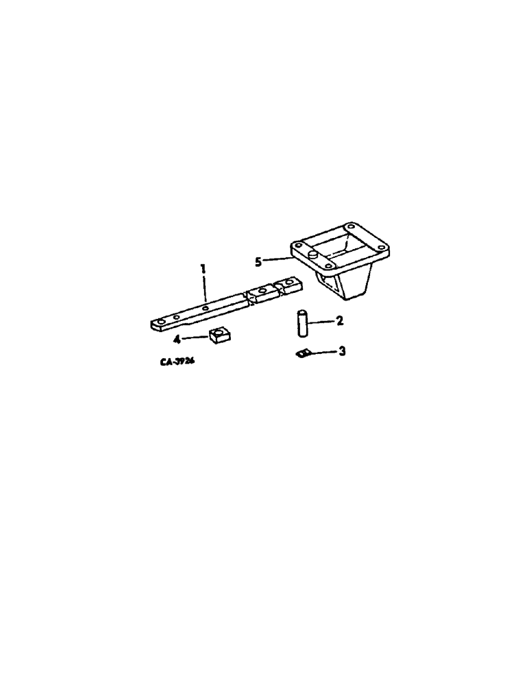 Схема запчастей Case IH HYDRO 186 - (09-02[A]) - FRAME, SWINGING DRAWBAR, ONE PIECE, PART OF THREE POINT HITCH ATTACHMENT (12) - FRAME