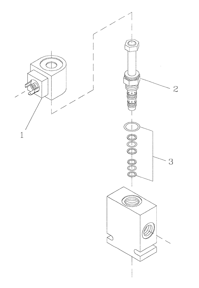 Схема запчастей Case IH 7700 - (B05[16]) - HYDRAULIC SOLENOID VALVE Hydraulic Components & Circuits
