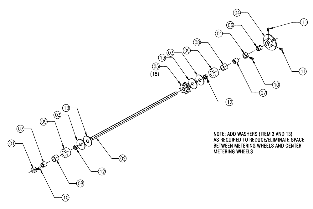 Схема запчастей Case IH 438 - (03-003) - CO-AP WHEELS HIGH RATE CO-AP Wheels