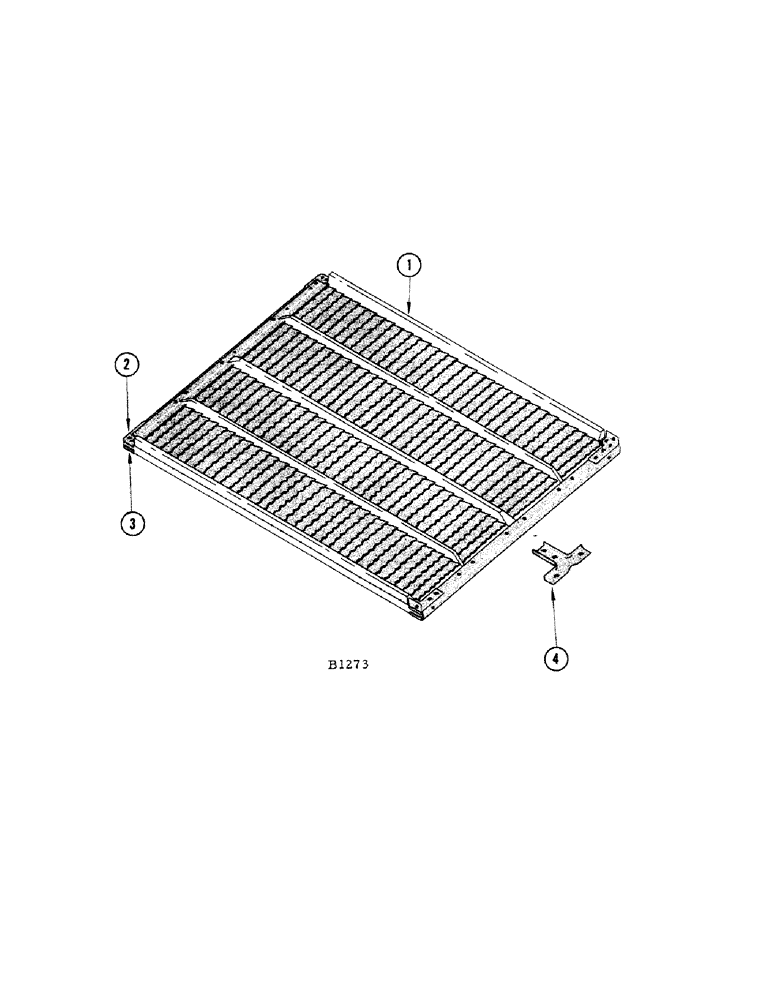 Схема запчастей Case IH 1010 - (156) - ADJUSTABLE SHOE SIEVES (74) - CLEANING