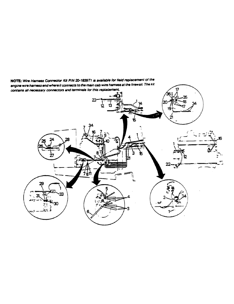 Схема запчастей Case IH 9170 - (02-01) - ENGINE ELECTRICAL, CAT 3406 ENGINE (06) - ELECTRICAL