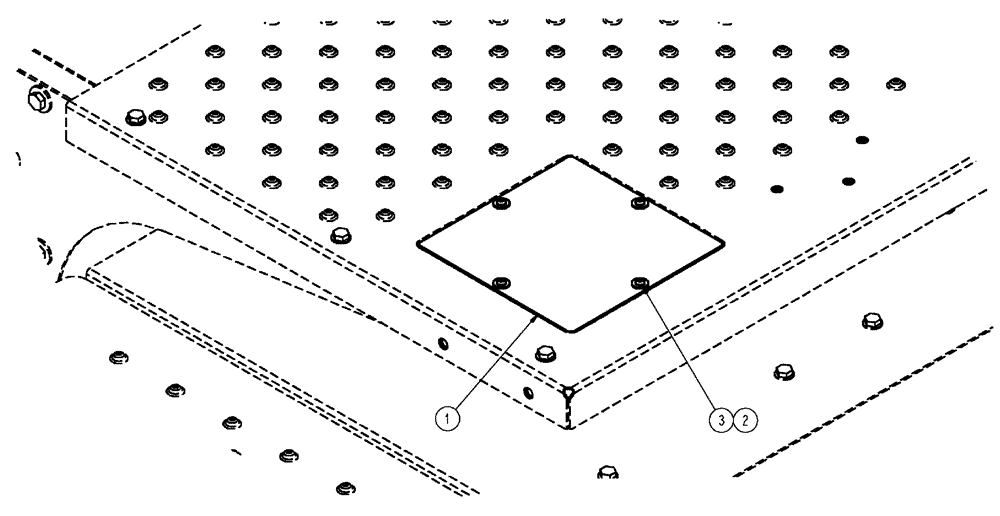 Схема запчастей Case IH TITAN 3520 - (04-027) - COVER GROUP Frame & Suspension