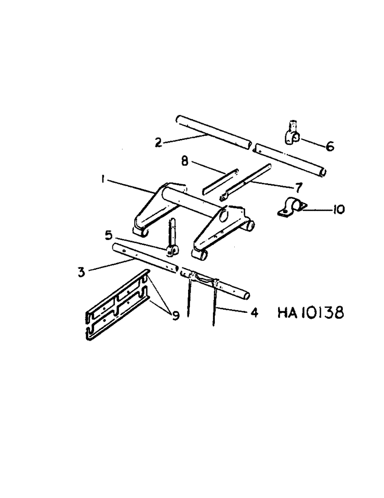 Схема запчастей Case IH 55 - (G-03[A]) - 6 FOOT MULCHER WITH 25 WING MODEL 