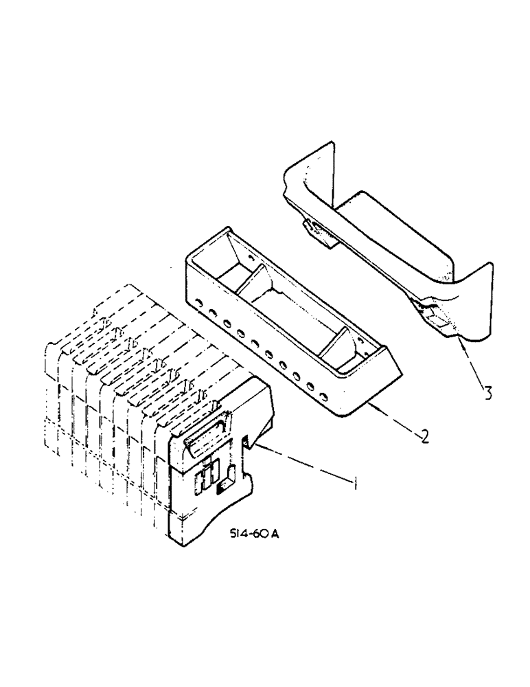 Схема запчастей Case IH 574 - (09-017) - FRONT END WEIGHTS (12) - FRAME