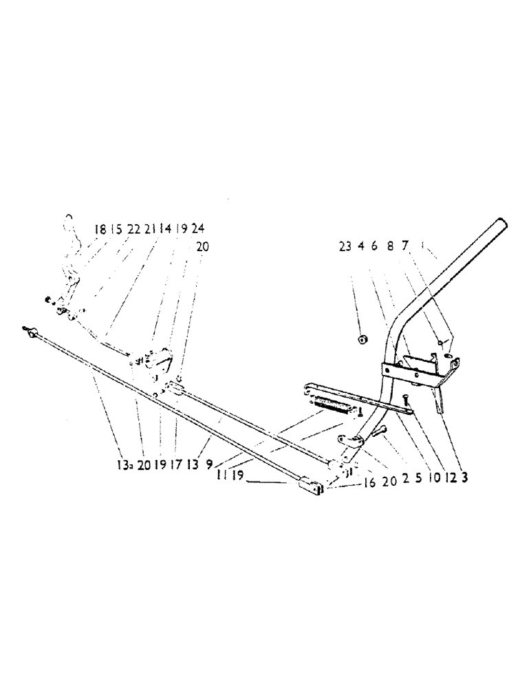Схема запчастей Case IH 990B - (27) - CLUTCH, HAND CONTROL, PART OF U399, LIVEDRIVE, PART OF U400, NON-LIVEDRIVE, TO TRACTOR 476324 (03.1) - CLUTCH