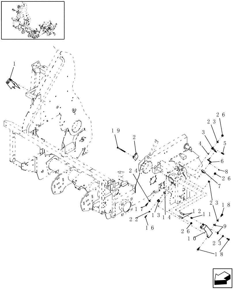 Схема запчастей Case IH RBX562 - (06.24) - ELECTRICAL, BALE SHAPE (06) - ELECTRICAL SYSTEMS