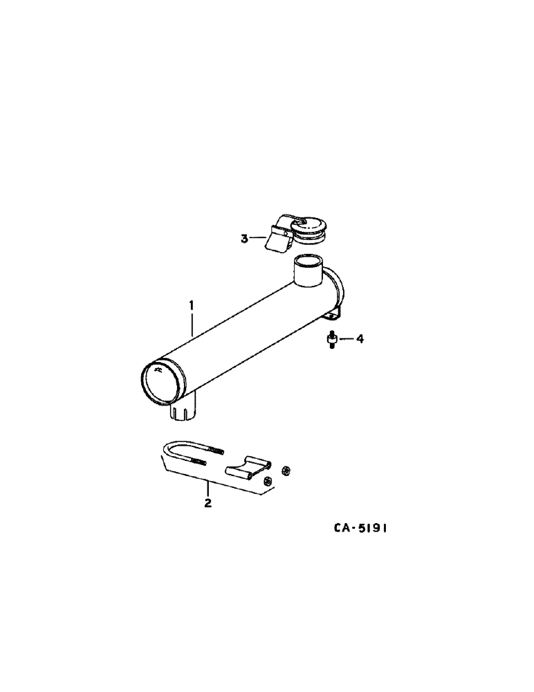 Схема запчастей Case IH 1470 - (12-05) - POWER, MUFFLER AND CONNECTIONS, NOT FOR FACTORY INSTALLED ASPIRATOR ATTACHMENT Power