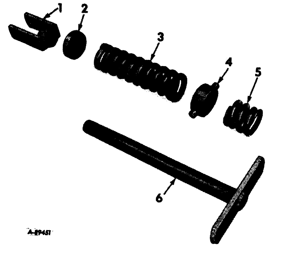 Схема запчастей Case IH 660 - (AF-06[A]) - WEIGHT TRANSFER SPRING 