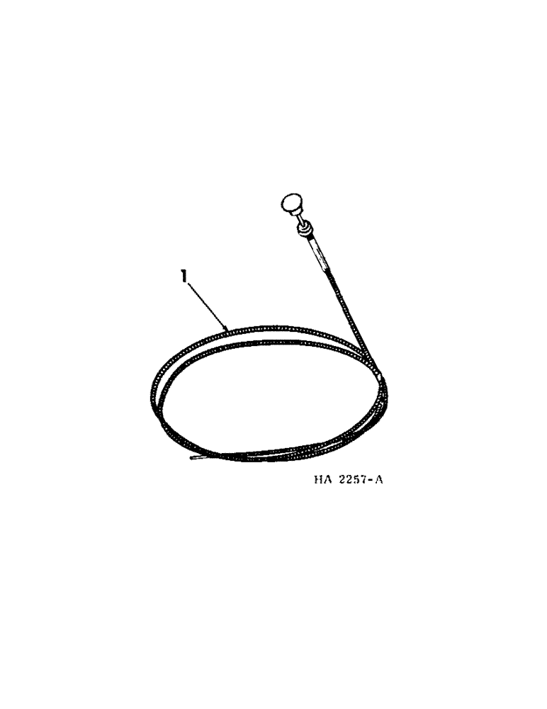 Схема запчастей Case IH 225 - (H-7[A]) - CONTROLS, END CHOKE Controls