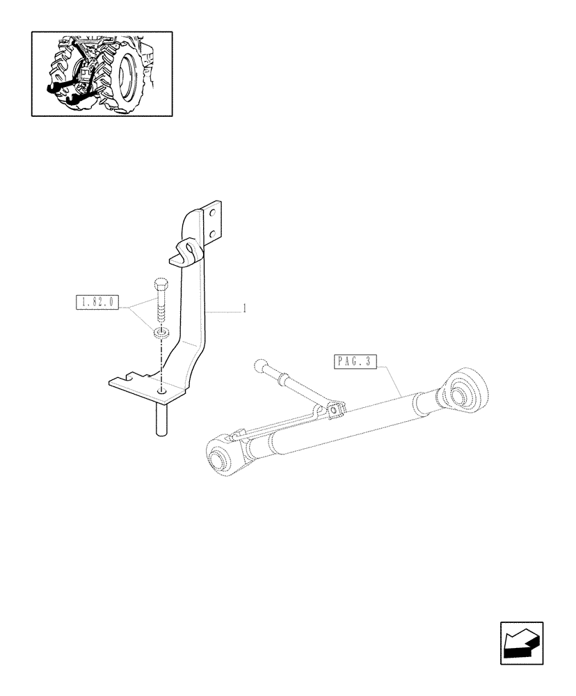 Схема запчастей Case IH JX1075C - (1.89.6[04]) - IMPLEMENT CARRIER (09) - IMPLEMENT LIFT
