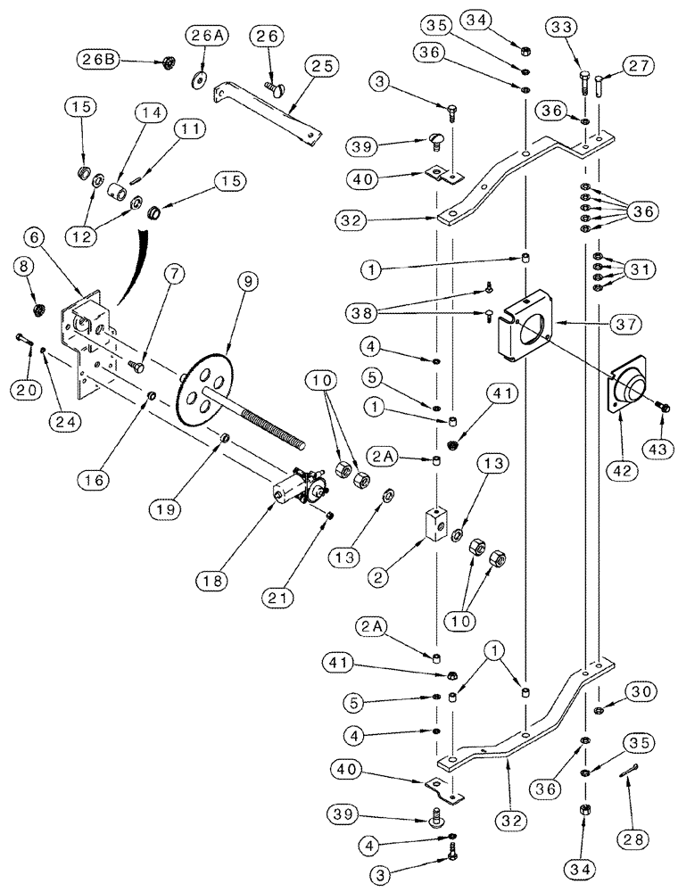 Схема запчастей Case IH 2377 - (09C-07) - CLEANING FAN - DRIVE SPEED CONTROL (15) - BEATER & CLEANING FANS