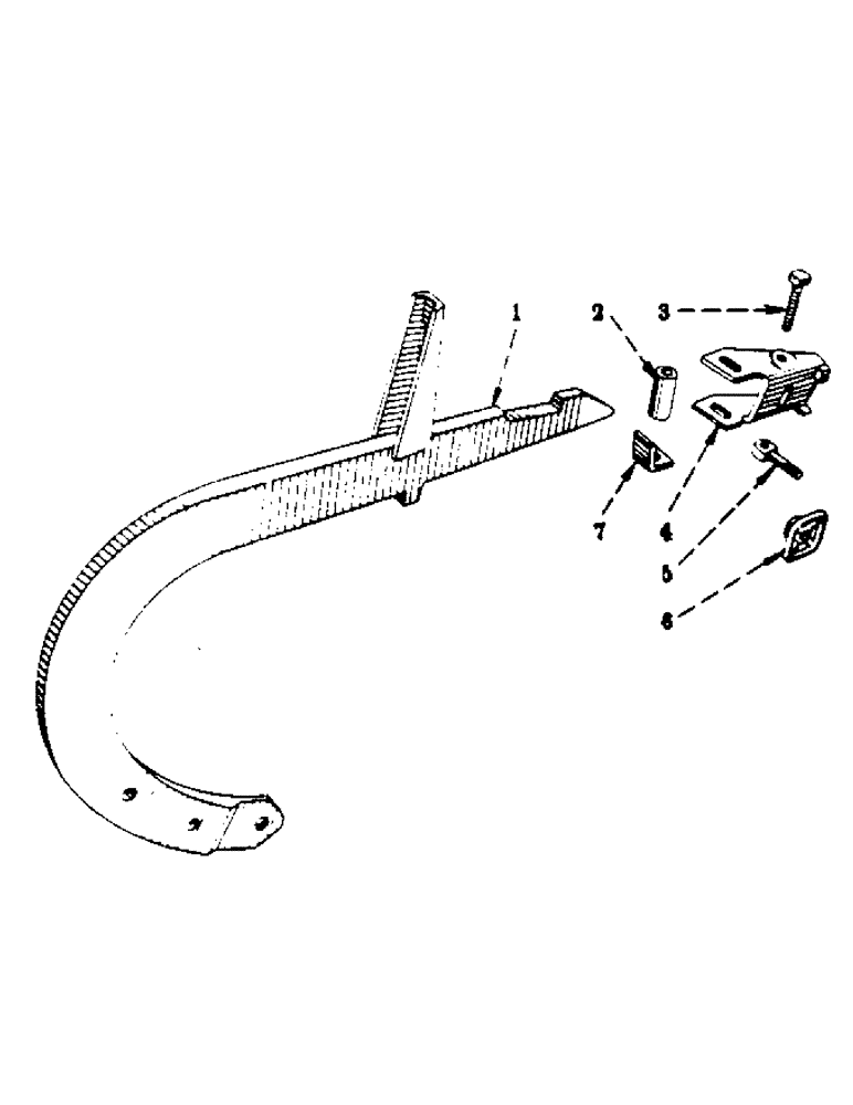 Схема запчастей Case IH 194 - (L-2) - BEAM AND COLTER BRACKET 