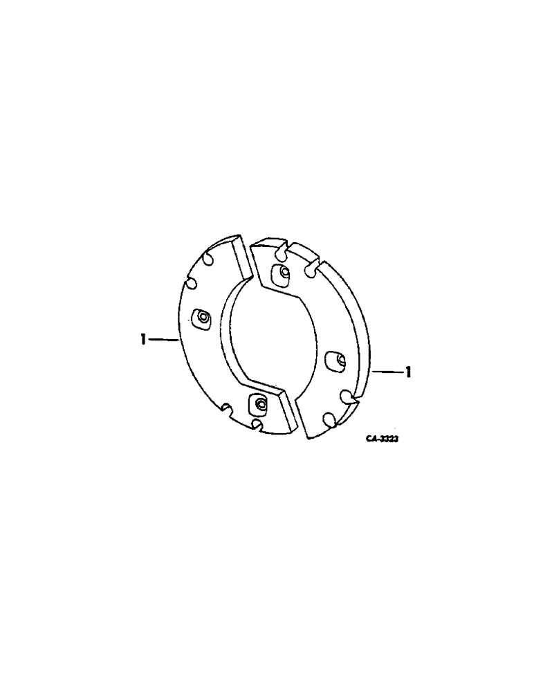 Схема запчастей Case IH 674 - (02-02[1]) - MISCELLANEOUS, REAR WHEEL WEIGHTS, ROW CROP TRACTORS Accessories & Attachments / Miscellaneous