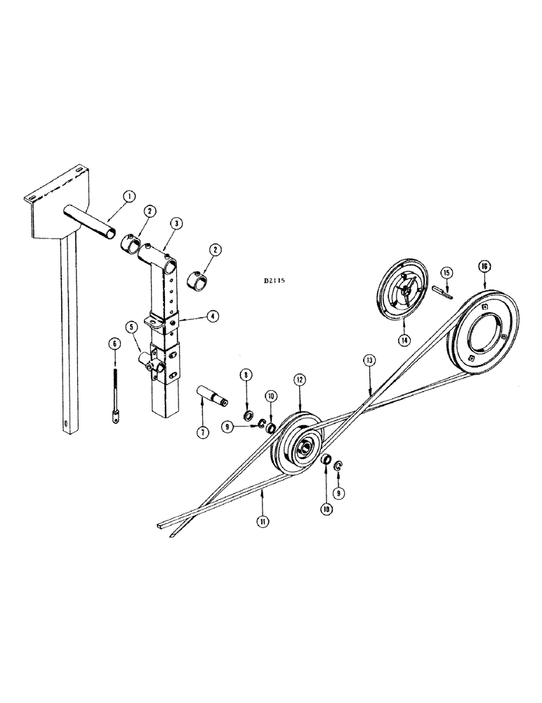 Схема запчастей Case IH 1010 - (200) - CUTTER AND SPREADER DRIVE, INNES STRAWCHOPPER ATTACHMENT (73) - RESIDUE HANDLING