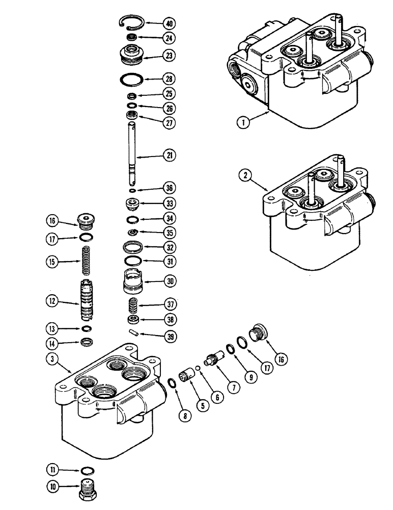 Схема запчастей Case IH 2290 - (7-346) - POWER BRAKE VALVE (07) - BRAKES