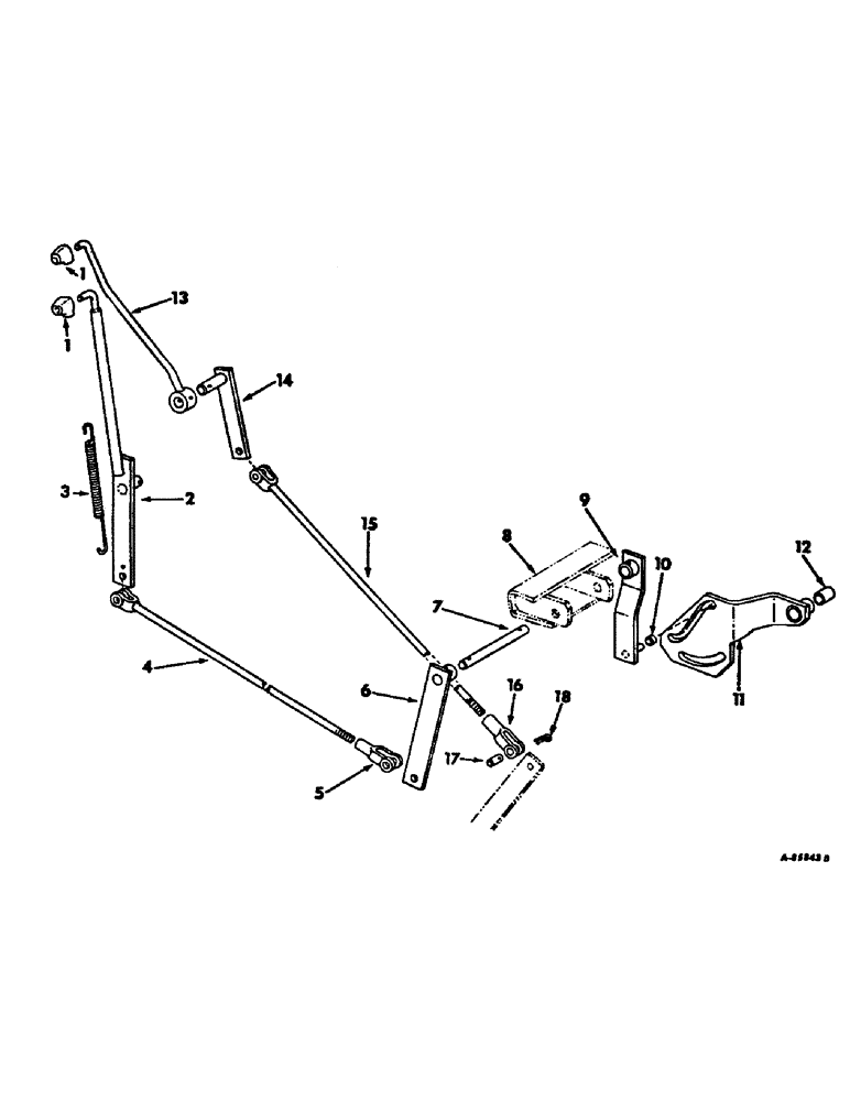 Схема запчастей Case IH 4156 - (H-05) - CONTROLS, FRONT AND REAR STEERING CONTROLS Controls