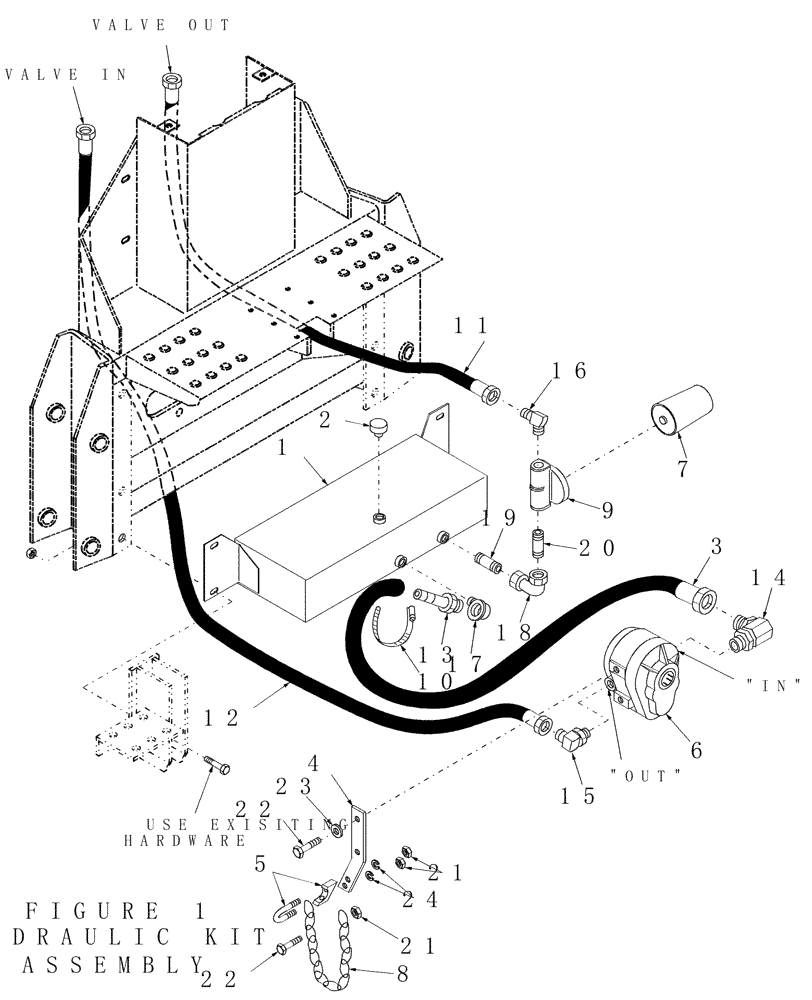 Схема запчастей Case IH 716393006 - (36) - 11.0 GPM PTO PUMP & RESERVOIR, 716411006 