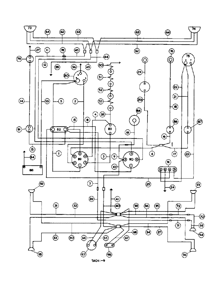 Схема запчастей Case IH 276 - (7-14) - ELECTRICAL SYSTEM, HI-CLEAR, DIESEL (04) - ELECTRICAL SYSTEMS