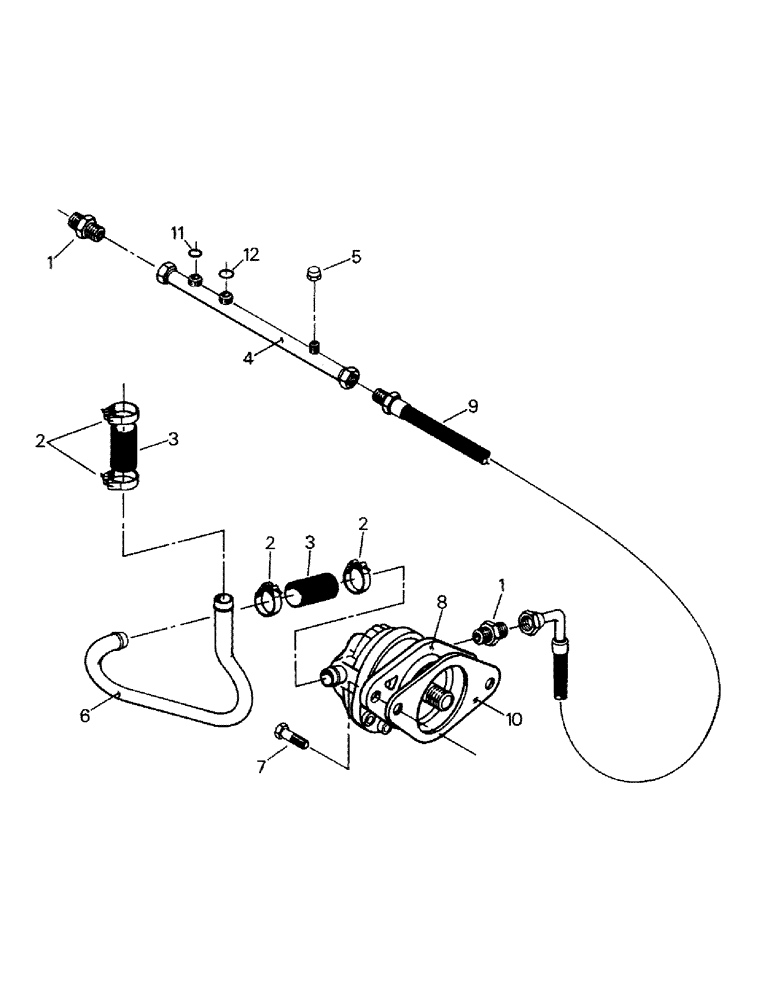 Схема запчастей Case IH ST450 - (08-08) - HYDRAULIC PUMP AND MOUNTING, CAT ENGINE (07) - HYDRAULICS