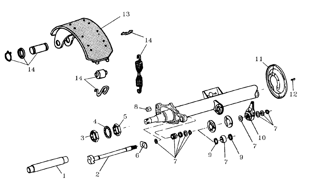 Схема запчастей Case IH AUSTOFT - (A02[10]) - REAR AXLE Mainframe & Functioning Components