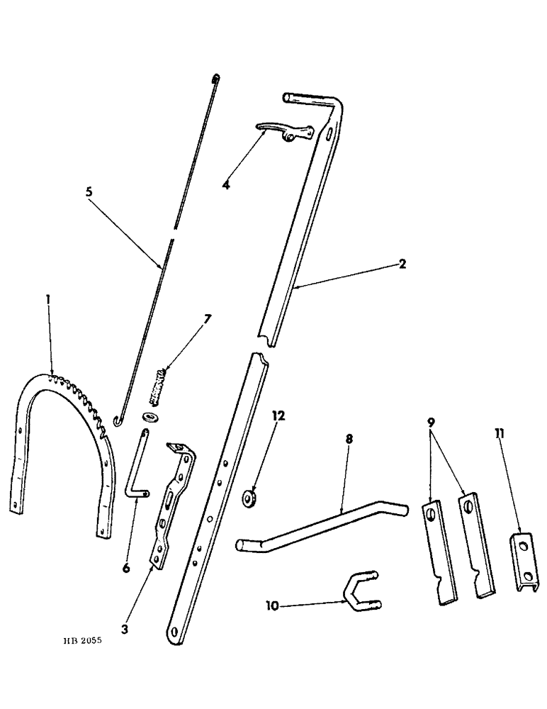 Схема запчастей Case IH 150 - (56) - HAND LIFT 