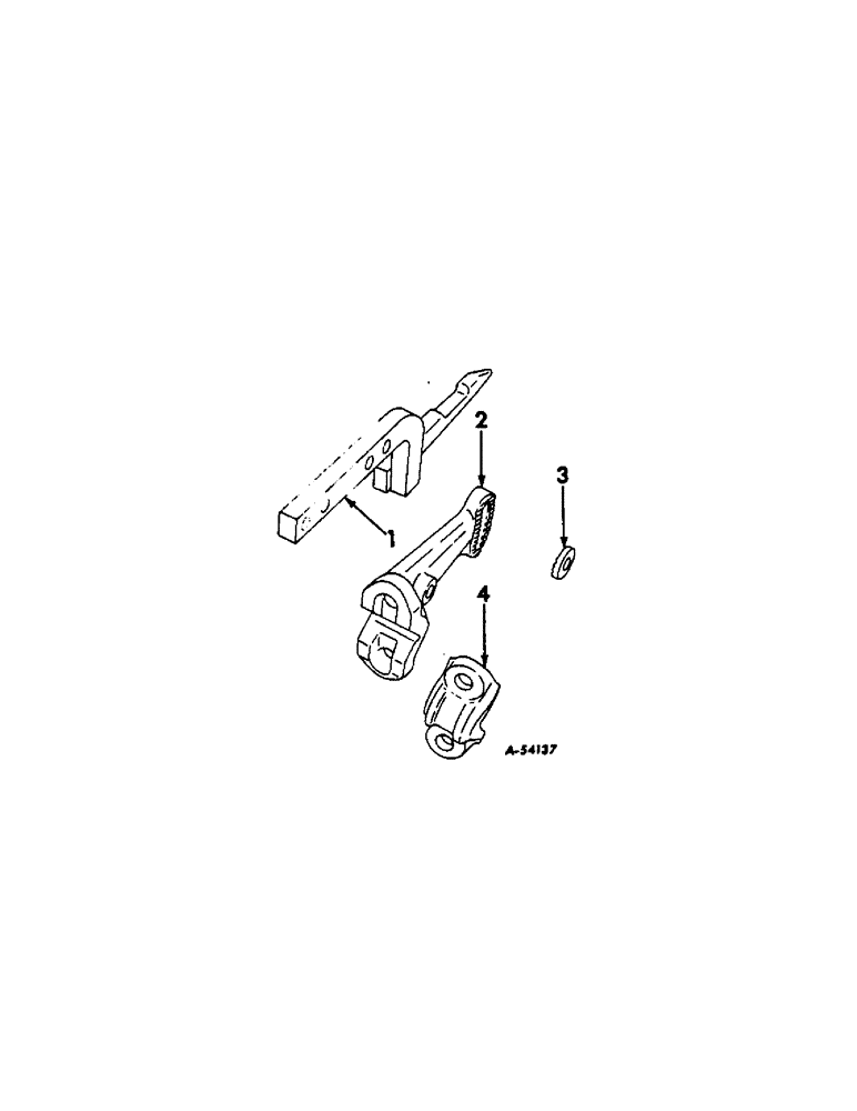 Схема запчастей Case IH 184 - (A-32) - COUPLING BEAMS 