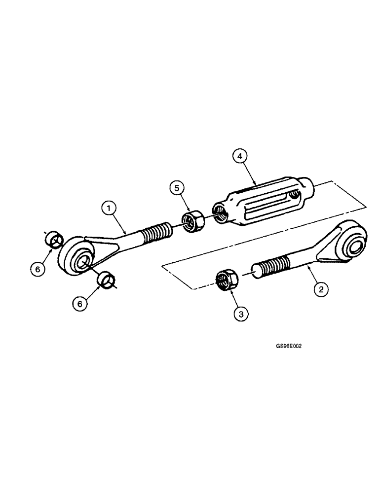 Схема запчастей Case IH INTERNATIONAL - (2-04A) - HEADER CTR LINK (12) - MAIN FRAME