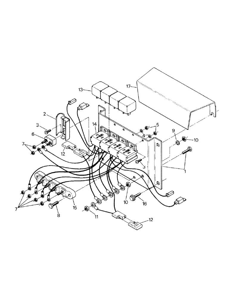 Схема запчастей Case IH SM-325 - (04-50C) - INSTRUMENTATION GROUP (04) - Drive Train