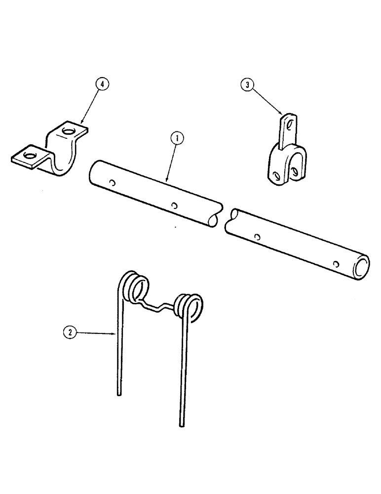 Схема запчастей Case IH 4500 - (9-096) - TOOLING EQUIP., 9 FOOT 9 INCH THRU 14 FOOT 9 INCH MULCHERS, CENTER BAR, 9 FOOT 9 INCH MULCHERS (09) - CHASSIS/ATTACHMENTS
