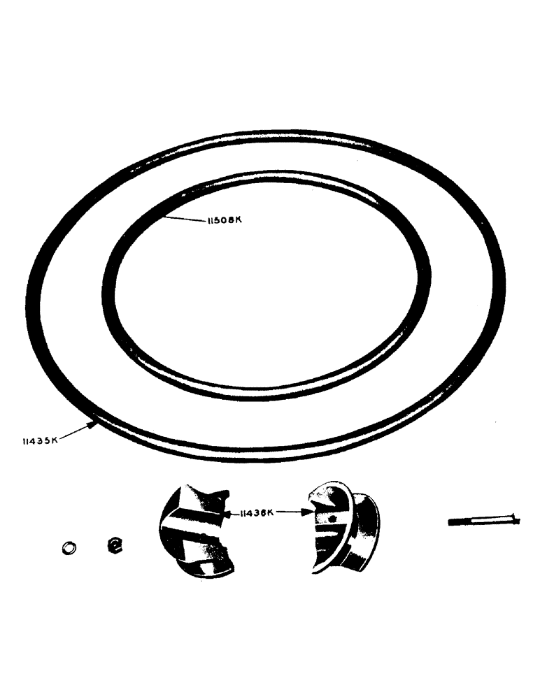 Схема запчастей Case IH 100 - (31) - CENTER BEARING ATTACHMENT 