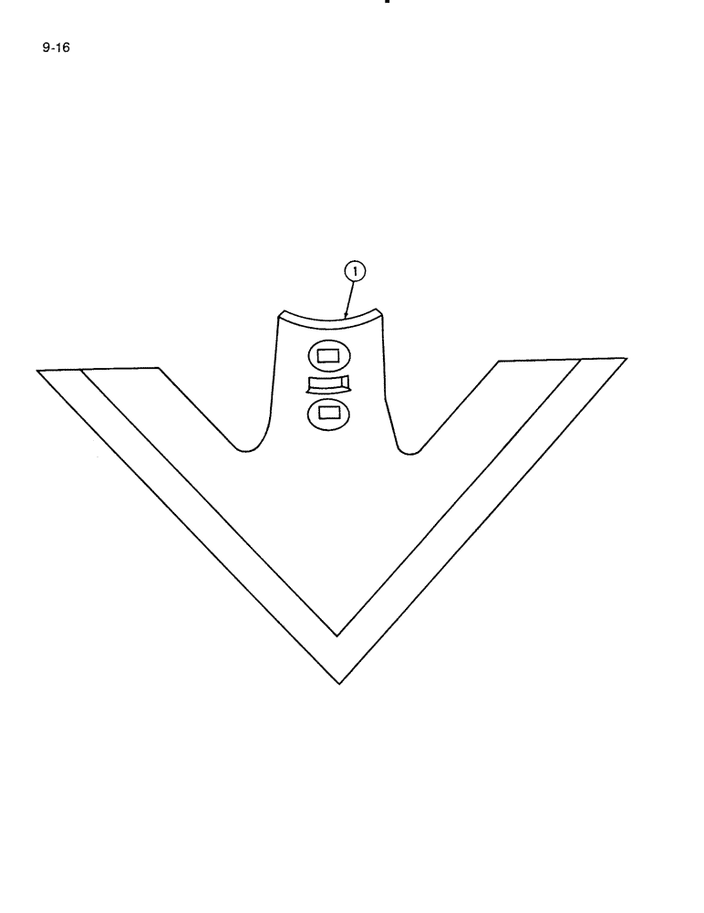 Схема запчастей Case IH 144T - (9-16) - ALL PURPOSE SWEEPS, FOR SLOTTED SHANK 