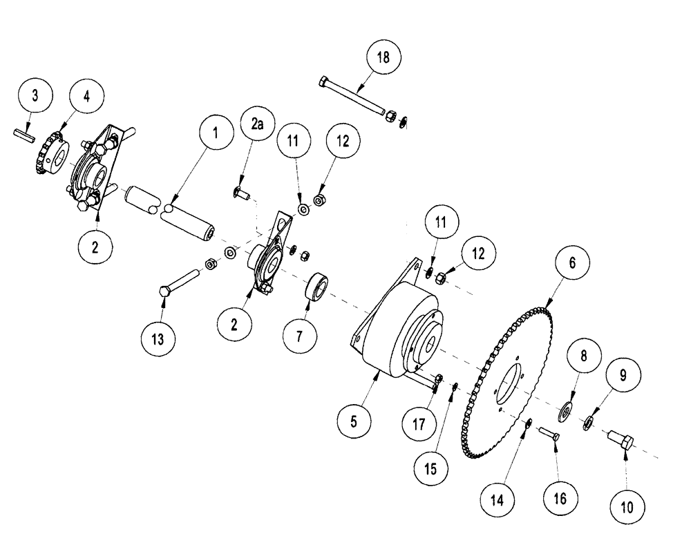 Схема запчастей Case IH CONCORD - (9C-20) - PUMP DRIVE SHAFT ASSEMBLY 