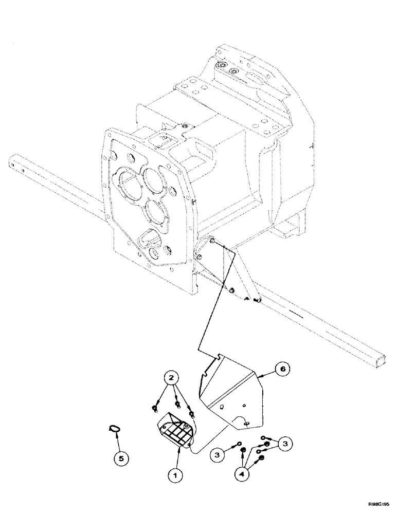 Схема запчастей Case IH MX240 - (4-092) - GROUND SPEED SENSOR (04) - ELECTRICAL SYSTEMS