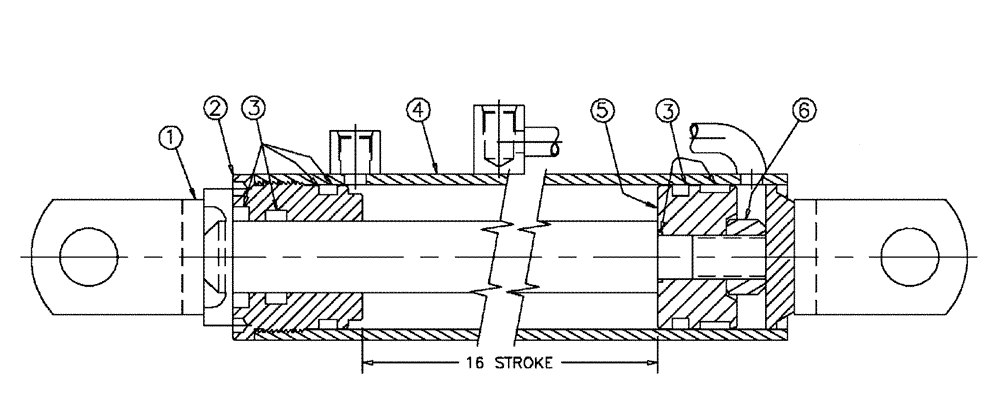 Схема запчастей Case IH 3150 - (07-001) - AXLE ADJUST Cylinders