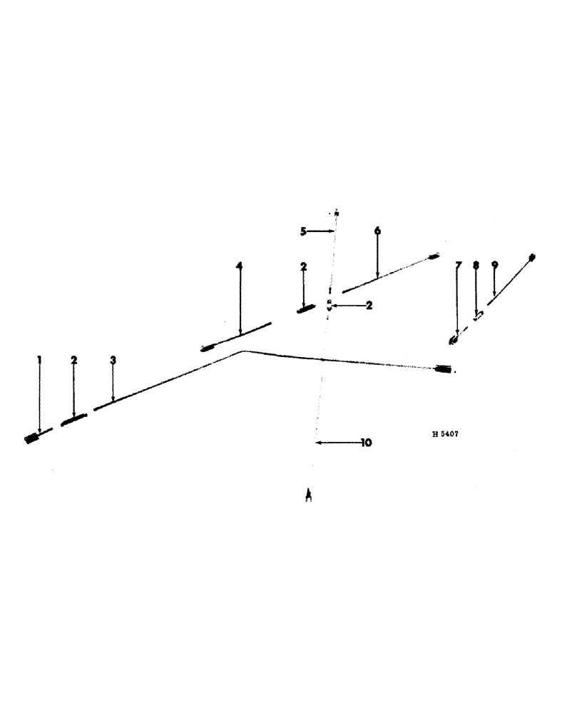 Схема запчастей Case IH 75 - (06-10) - HITCH TRUSS AND TIE RODS (28 FT. AND 36 FT. MACHINES) 