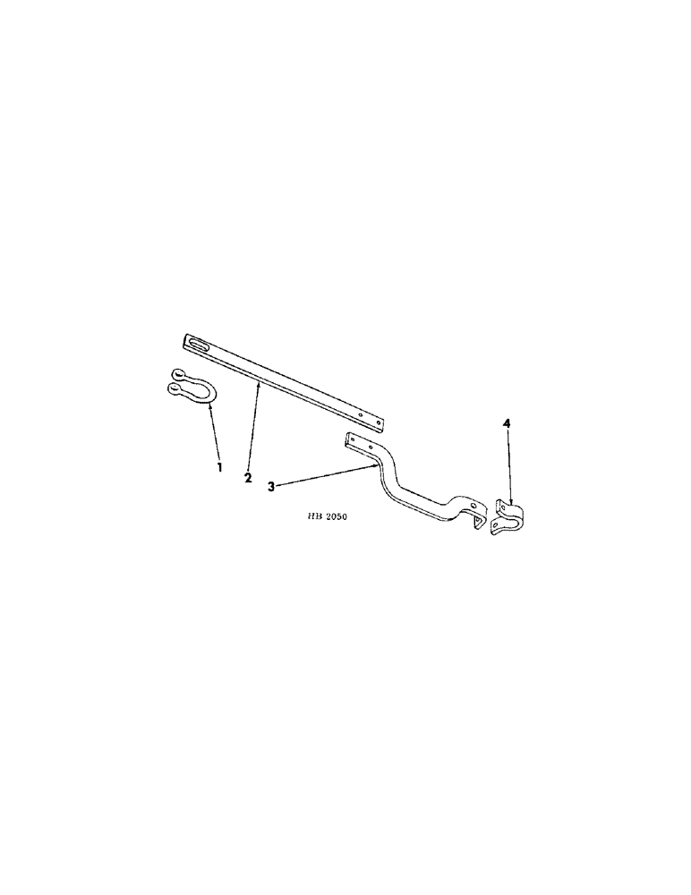 Схема запчастей Case IH 150 - (26[1]) - SINGLE DRILL HITCH FOR USE WITH 10 X 8, 10 X 10 AND 8 X 12 SIZE DRILLS 