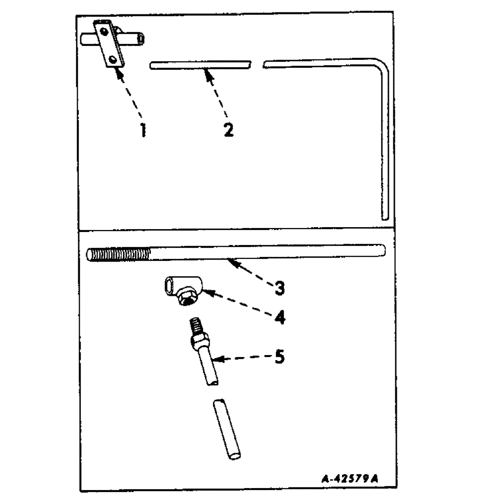 Схема запчастей Case IH 263 - (Q-13) - DRIVING GUIDE 