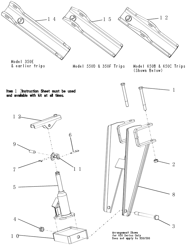 Схема запчастей Case IH 700 - (75.200.37) - COMPRESSOR, TRIP (75) - SOIL PREPARATION