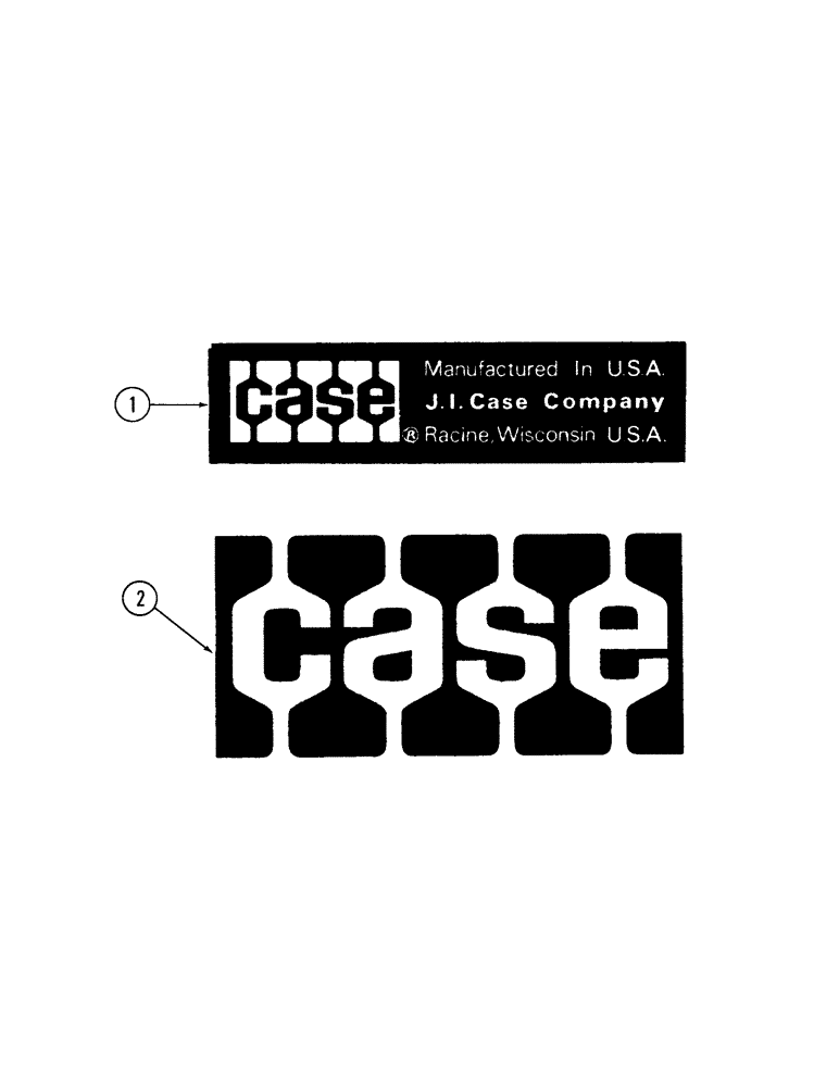 Схема запчастей Case IH K160 - (48[1]) - DECALS 