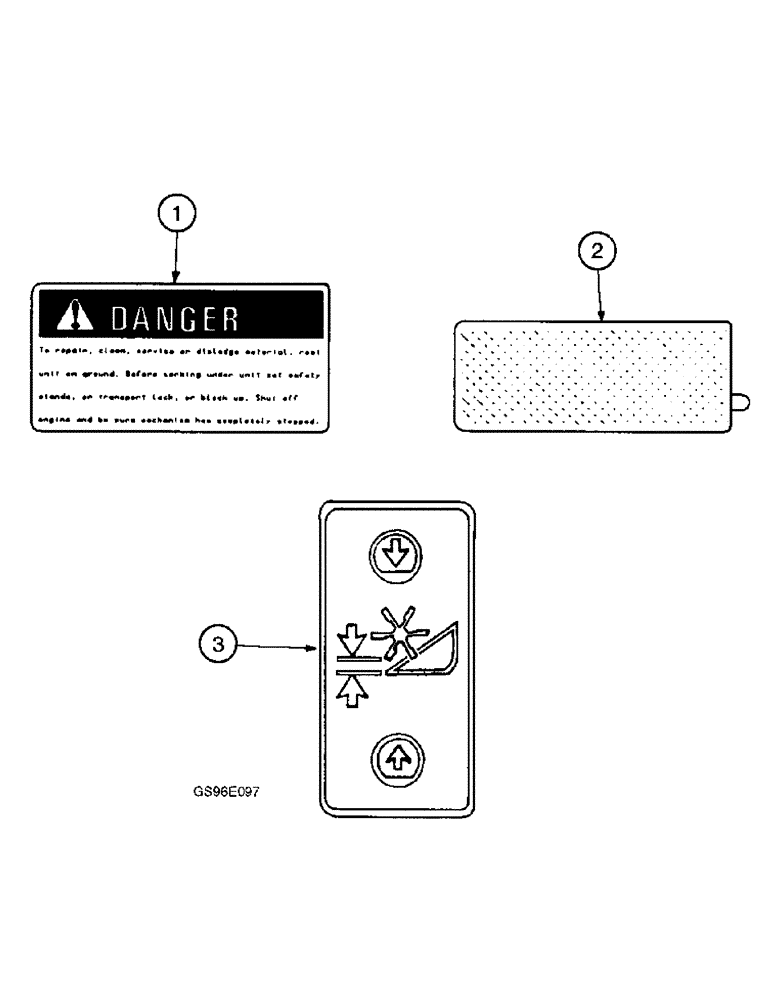 Схема запчастей Case IH INTERNATIONAL - (4-68[A]) - DECALS (12) - MAIN FRAME