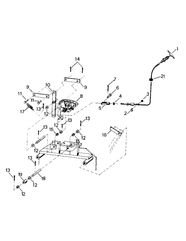 Схема запчастей Case IH ST220 - (05-03) - PARK BRAKE AND MOUNTING, WITH SINGLE SPEED TRANSFER CASE (5.1) - BRAKES