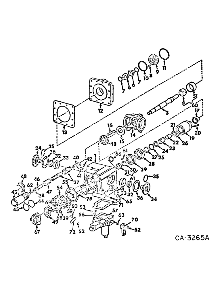 Схема запчастей Case IH 915 - (10-18) - HYDRAULICS, HYDROSTATIC PUMP (07) - HYDRAULICS