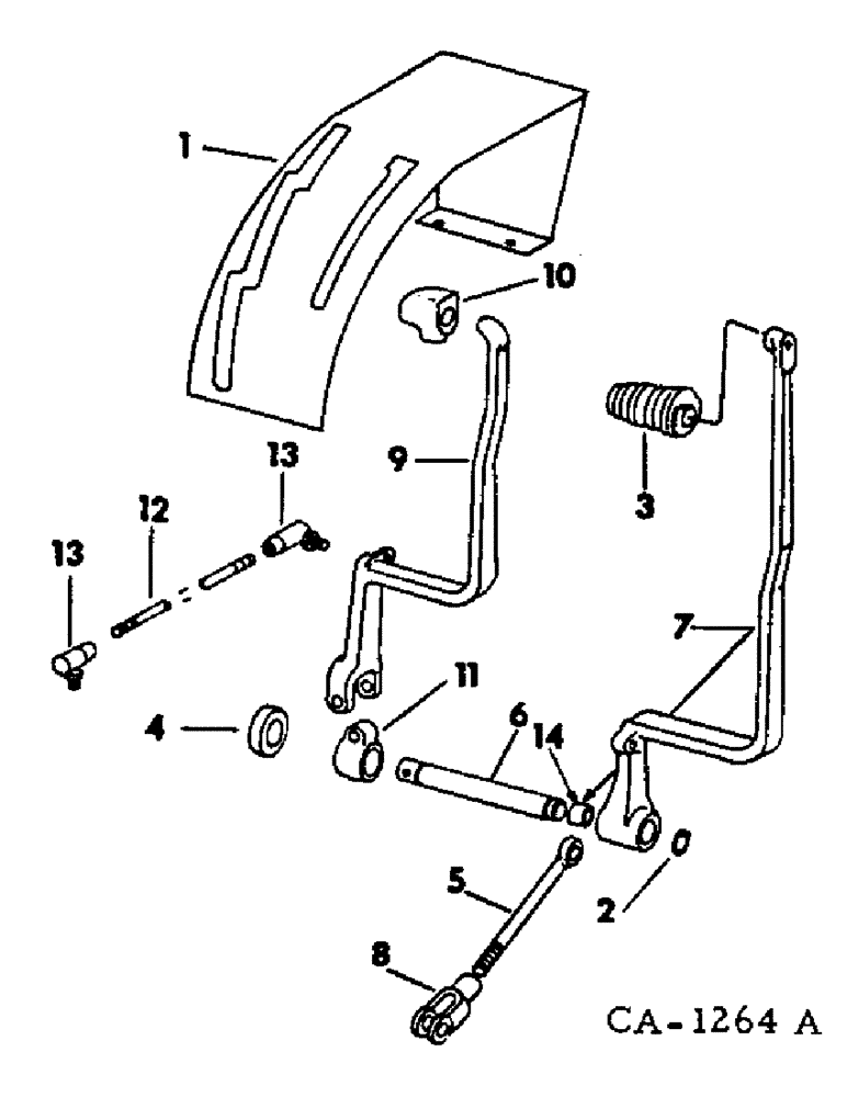 Схема запчастей Case IH 2500 - (07-32) - DRIVE TRAIN, FORWARD AND REVERSE CONTROLS (04) - Drive Train