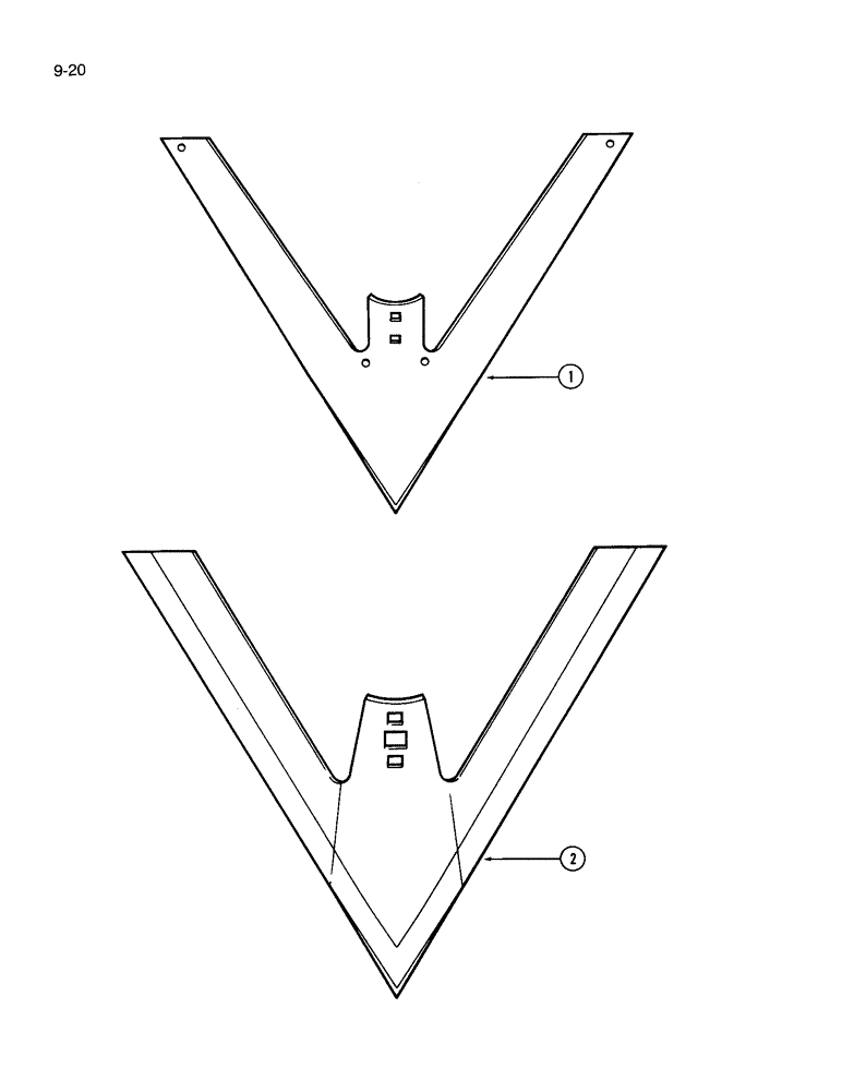Схема запчастей Case IH 146 - (9-20) - SAFETY LIGHT EQUIPMENT 