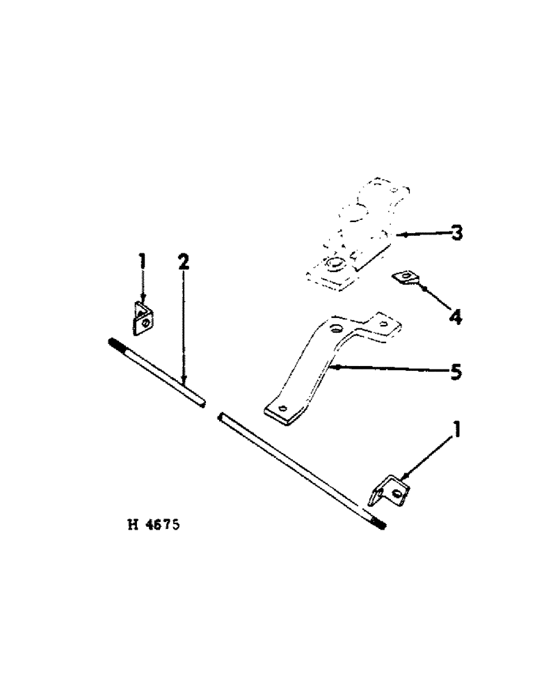 Схема запчастей Case IH 100 - (B-37[1]) - PLOW PACKER ADAPTER, 1960 SEASON AND SINCE 