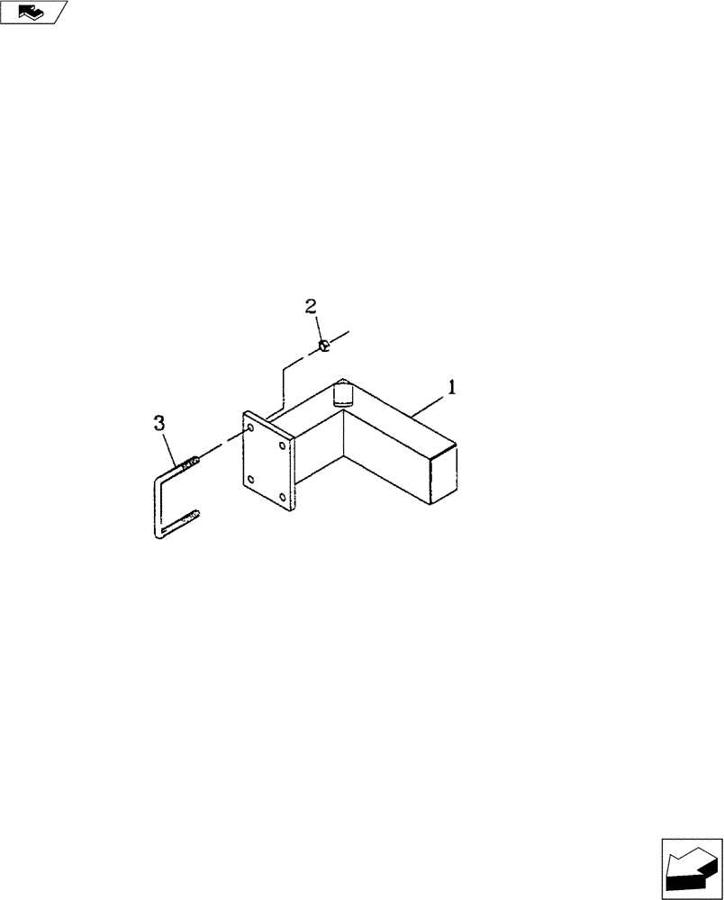 Схема запчастей Case IH 4250 - (39.102.04) - ACCESSORY WING (OFFSET BRACKET) (39) - FRAMES AND BALLASTING