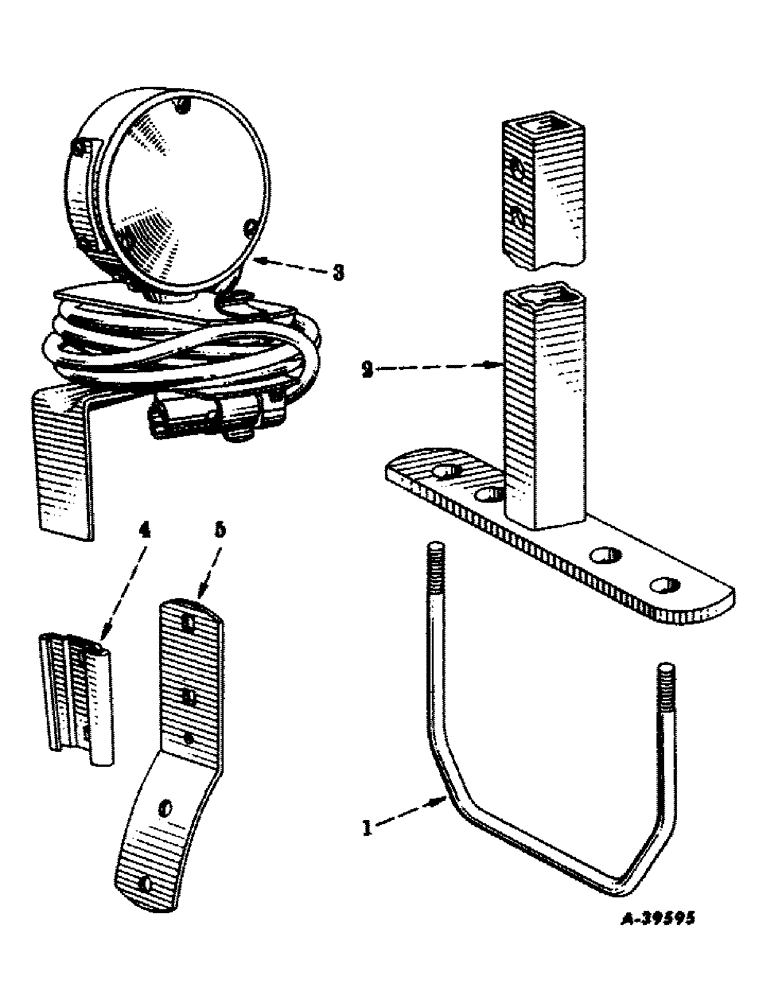 Схема запчастей Case IH SUPER C - (076) - ELECTRICAL SYSTEM, SAFETY LIGHT AND SUPPORTS, SPECIAL (06) - ELECTRICAL SYSTEMS